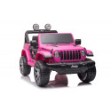 Pojazd na Akumulator Jeep Wrangler Rubicon DK-JWR555 Różowy