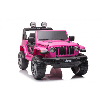 Pojazd na Akumulator Jeep Wrangler Rubicon DK-JWR555 Różowy