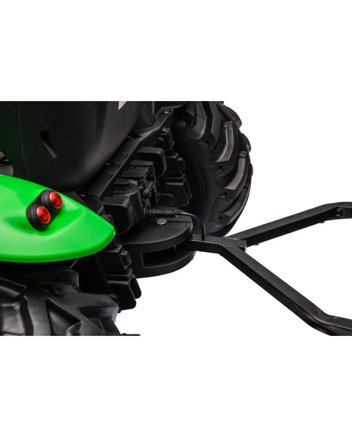 Traktor Na Akumulator HC-306 Z Przyczepą Jasno Zielony 24V