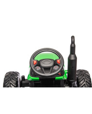 Traktor Na Akumulator HC-306 Z Przyczepą Jasno Zielony 24V