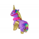 Konik Maskotka Interaktywna Jednorożec Fioletowy Złote Skrzydła