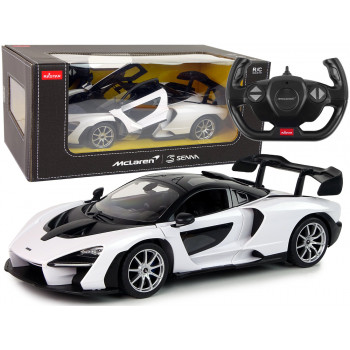 Auto R/C McLaren Senna Rastar 1:14 Biały Na Pilota