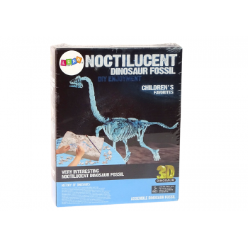 Zestaw Archeologiczny Wykopaliska Dinozaur Szkielet 3D Brachiosaurus Hologram