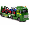 Zestaw Farma Zielona Laweta Traktor Dźwięk Światła