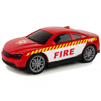 Zestaw Pojazdów Helikopter Auto Straż Pożarna Dźwięk