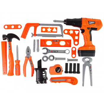 Zestaw Majsterkowicza Wkrętarka Na Baterie Młotek Piła