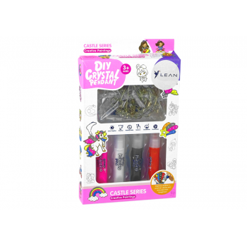 Witraże Zawieszki Do Malowania Zastygająca Farba Księżniczki 6 szt.