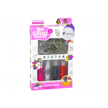 Witraże Zawieszki Do Malowania Zastygająca Farba 6 szt.