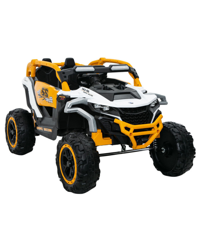 Pojazd na akumulator M3 Żółto-Biały 4x4