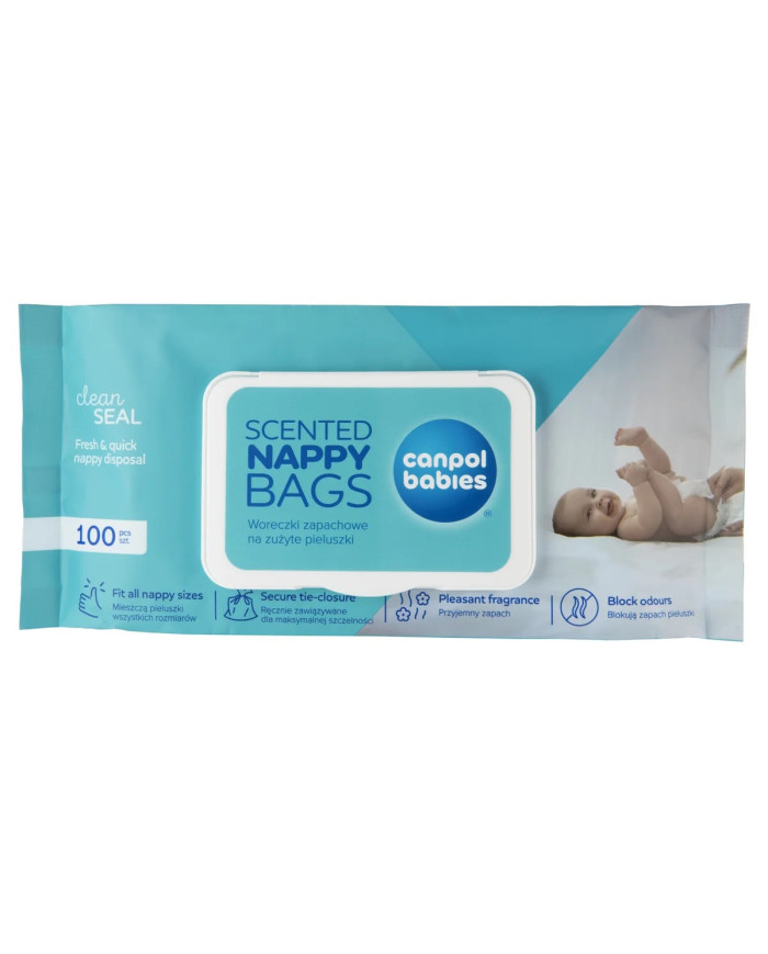 Canpol babies Woreczki zapachowe na zużyte pieluszki 100 szt.