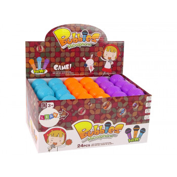 Bańki Mydlane Mikrofon 3 Kolory 40ml