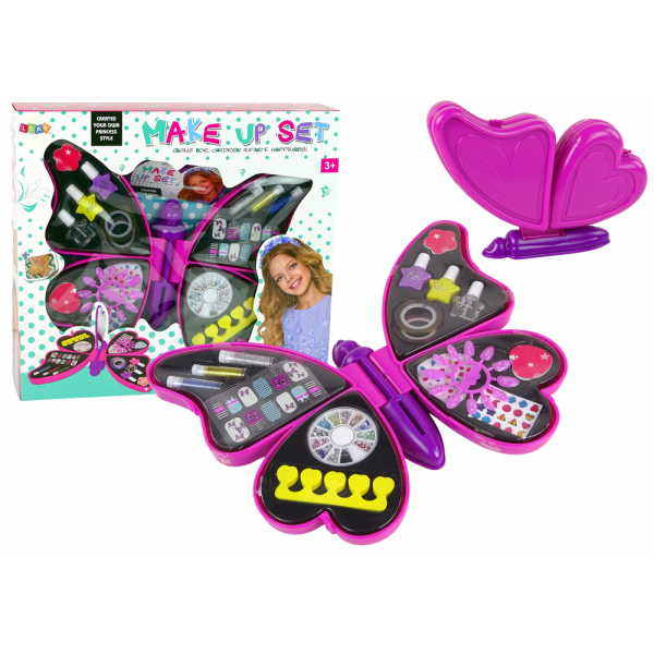 Zestaw Piękności Do Malowania Paznokci Motyl