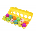 Zestaw Jajka Wielkanocne Fidget Toys 12 szt.
