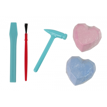 Zestaw DIY Syrena Fioletowa Skarby Wykopaliska