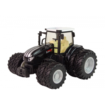 Traktor Zdalnie Sterowany R/C Czarny 2,4G Metal