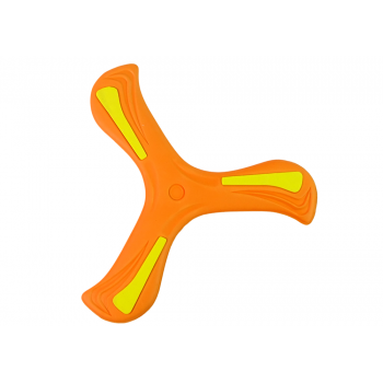 Bumerang Latający Dysk Do Rzucania Pomarańczowy Dla Dzieci