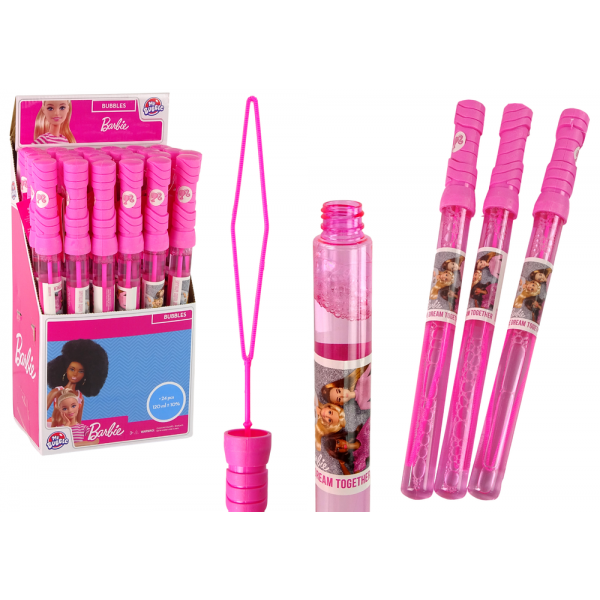 Bańki Mydlane Miecz Barbie 120ml My Bubble Różowy