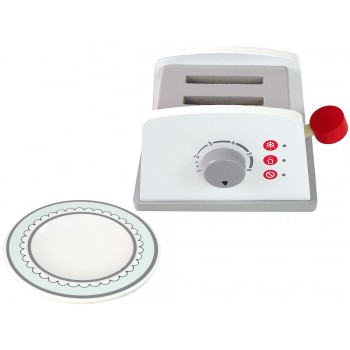 Drewniany Toster Śniadanie Akcesoria Pokrętło Dla Dzieci