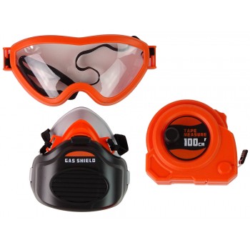 Zestaw Majsterkowicza w Walizce Narzędzia Wiertarka Na Baterie Okulary