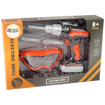 Wiertarka Dla Dzieci Wkrętarka Na Baterie Wiertła Okulary Ochronne