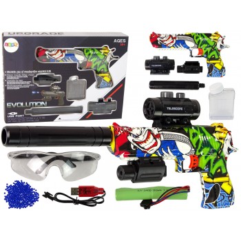 Elektryczny Laserowy Pistolet Na Bomby Kulki Wodne Ładowarka