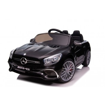 Auto Na Akumulator Mercedes SL65 S Czarny Lakierowany LCD