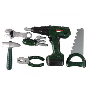 Zestaw Majsterkowicza Organizer Wkrętarka Na Baterie Zielony