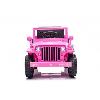 Auto Na Akumulator JH-103 Różowe 4x4