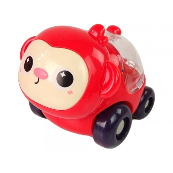 Zestaw Kolorowych Pojazdów Zwierzęta z Kuleczkami