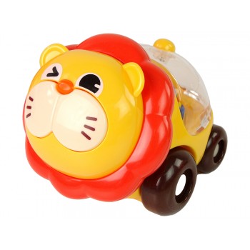 Zestaw Kolorowych Pojazdów Zwierzęta z Kuleczkami