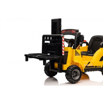 Wózek Widłowy Na Akumulator WH101 Żółty