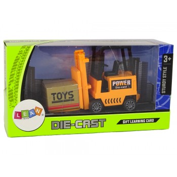 Wózek Widłowy Napęd Frykcyjny Pomarańczowy