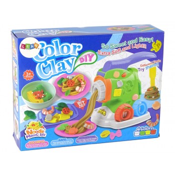 Zestaw Ciastolina Maszynka do Robienia Makaronu Akcesoria