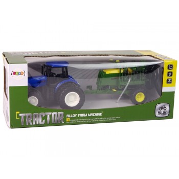 Traktor zdalnie sterowany w skali 1:24 z akcesoriami