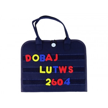 Walizka Tablica Manipulacyjna Sensoryczna Dla Malucha