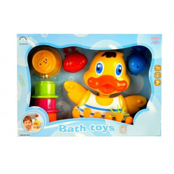 Kaczuszka do kąpieli Zestaw do Wanny + Kubeczki