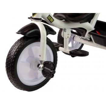 Rower Trójkołowy PRO100 Czarny Koszyk Koła EVA