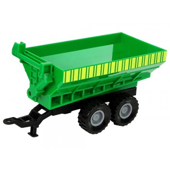 Zestaw Traktor z Maszynami Przyczepa Cysterna Dźwięki LED