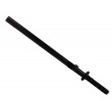 Drewniany Miecz Czarny Rekwizyt Dla Rycerza 73 cm