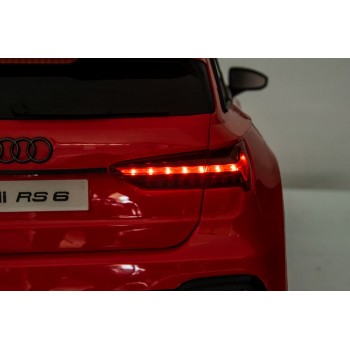 Pojazd na Akumulator Audi RS6 BRD-2118 Czerwony