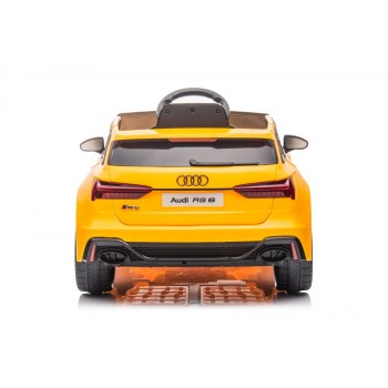 Pojazd na Akumulator Audi RS6 BRD-2118 Żółty