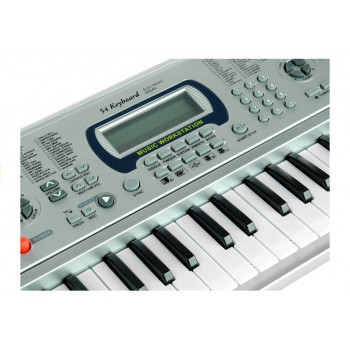 Keyboard MQ5407 Organy 54 Klawisze LCD Ładowarka