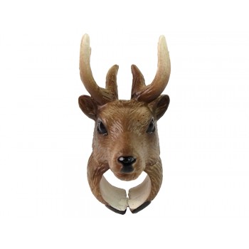 Pierścień na Rękę Edukacyjne Zwierzęta Jeleń