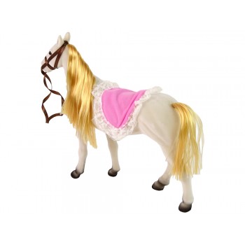 Lalka Księżniczka z Białym Kucykiem Figurki Akcesoria