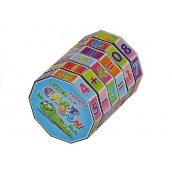 Kostka Edukacyjna Walec Matematyczny Układanka