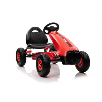 Gokart na Pedały G208 Czerwony
