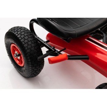 Gokart na Pedały G208 Czerwony