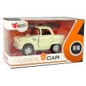 Autko Metalowe Klasyk Otwierane Drzwi Dźwięk