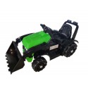 Traktor na Akumulator ZP1001B Z Łyżką Klakson Zielony