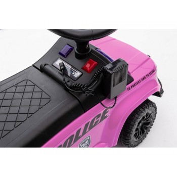 Jeździk z Megafonem QLS-993 Różowy